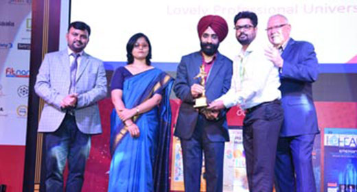 Conferred with WES 2018 Award for Innovation in Open and Distance Learning