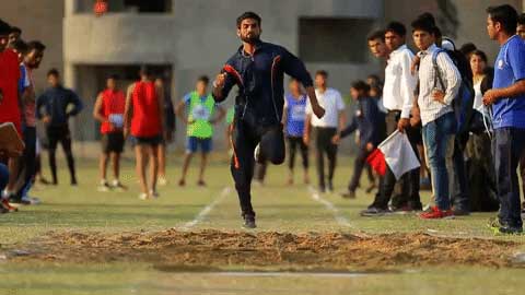 EXEMPLARY PERFORMANCE IN ANNUAL SPORTS MEET