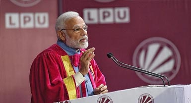 PM of India, Shri Narendra Modi Inaugurated 106th India Science Congress at LPU
