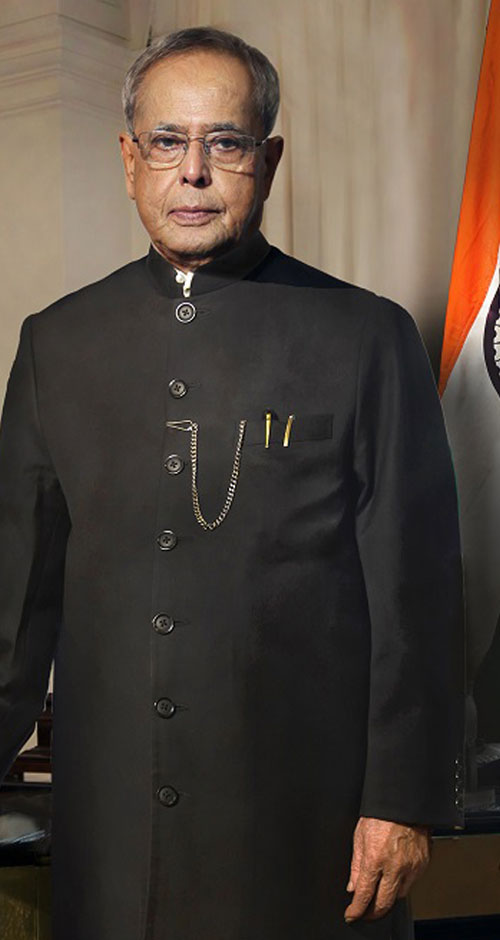 Pranab Mukherjee, President of India